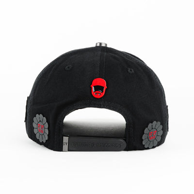 Gorra Barbas Hats CT ORIENTAL TUMBADO BLACK | Snapback Visera Curva