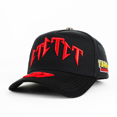 Gorra Barbas Hats CT 27 CT BLACK | Snapback Visera Curva