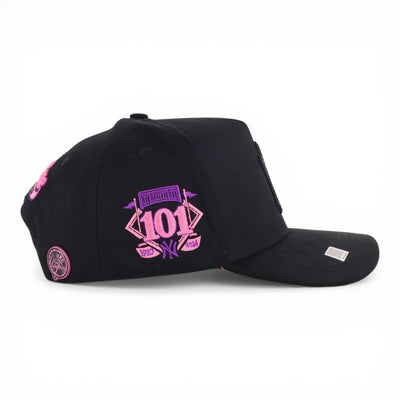 GORRA BIGG BOSS NY PINK BLACK